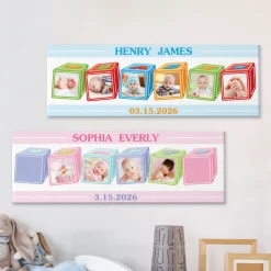 ABC Baby Blocks Photo Canvas