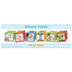 ABC Baby Blocks Photo Canvas