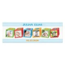 ABC Baby Blocks Photo Canvas
