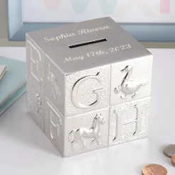 ABC Block Keepsake Bank