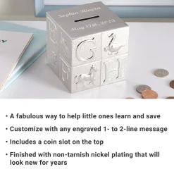 ABC Block Keepsake Bank