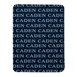 Academy Name Plush Blanket