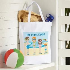 A Day At The Beach Tote Bag