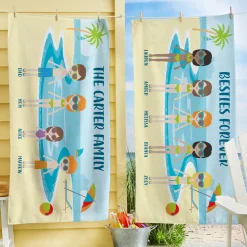 A Day At The Beach Towel