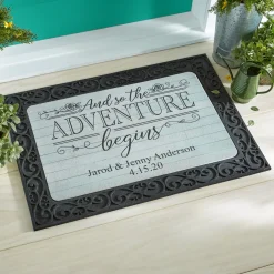 Adventure Begins Doormat