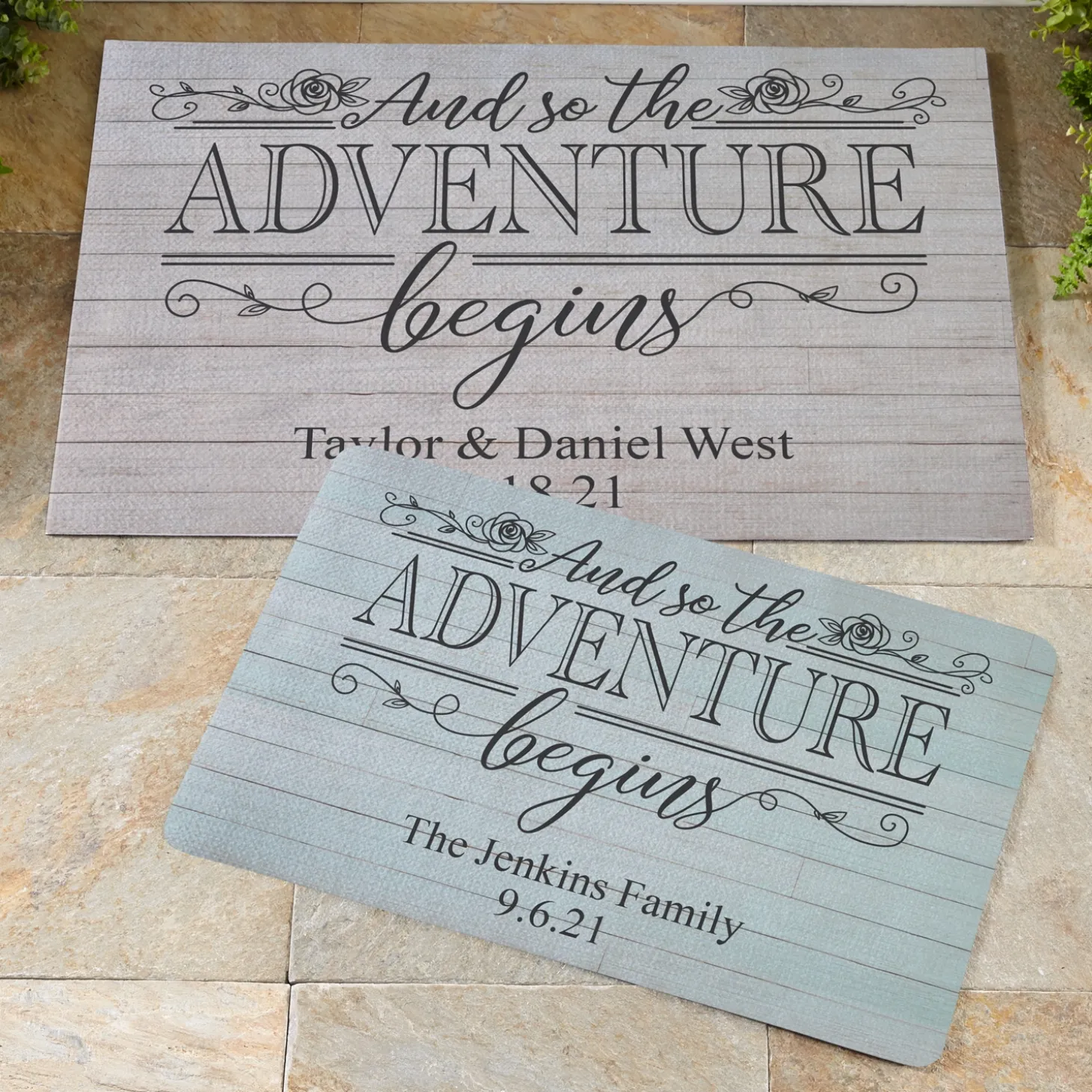 Adventure Begins Doormat
