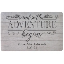 Adventure Begins Doormat