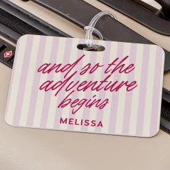 Adventure Begins Luggage Tag