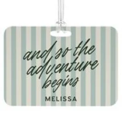 Adventure Begins Luggage Tag