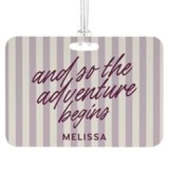 Adventure Begins Luggage Tag