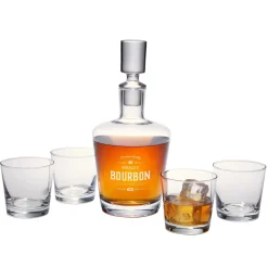 Aged To Perfection 5 Piece Decanter Set
