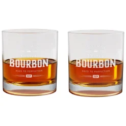 Aged To Perfection Whiskey Glass Set