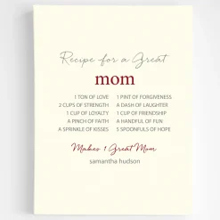 A Great Recipe Canvas Wall Art