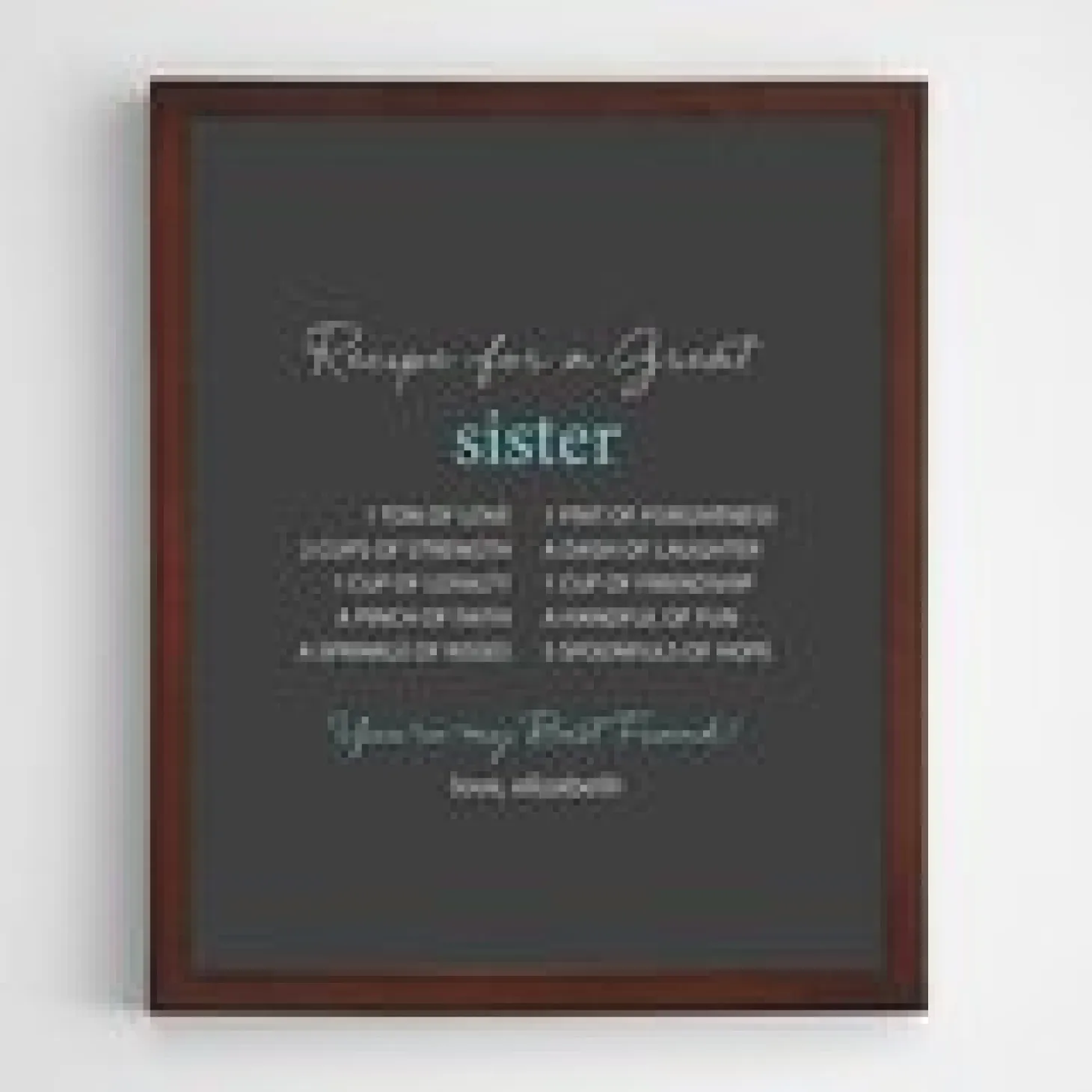 A Great Recipe Canvas Wall Art