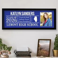 All About The Graduate Photo Canvas