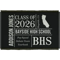 All About the Graduate Throw