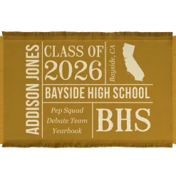 All About the Graduate Throw
