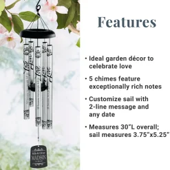All Because Two People 30 inch Wind Chime