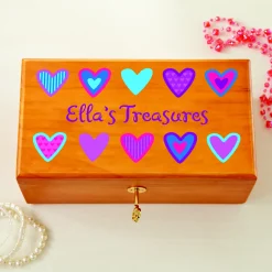 All Her Treasures with Lock & Key