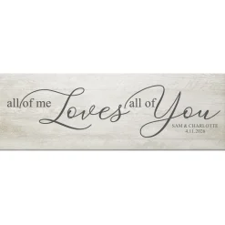All of Me Loves All of You Canvas