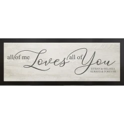 All of Me Loves All of You Canvas