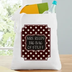 Allover Apples Tote Bag