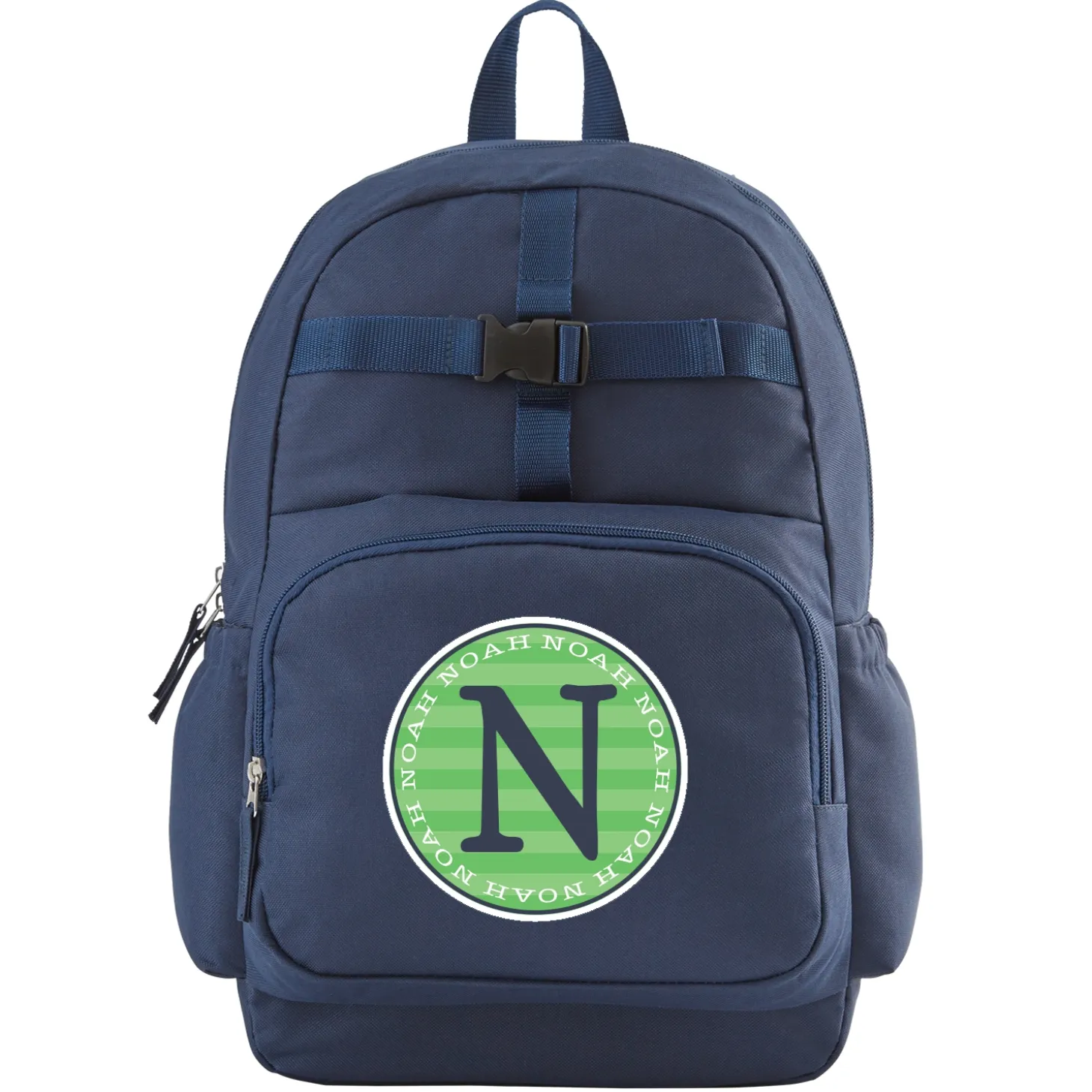 Allover Name Navy Backpack Collection