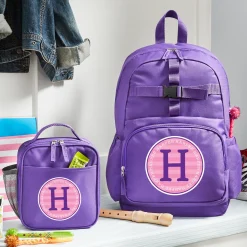 Allover Name Purple Backpack Collection