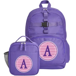 Allover Name Purple Backpack Collection