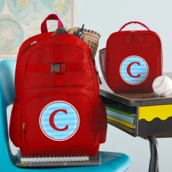 Allover Name Red Backpack Collection