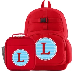 Allover Name Red Backpack Collection