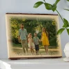 All Over Photo Rustic Wood Sign