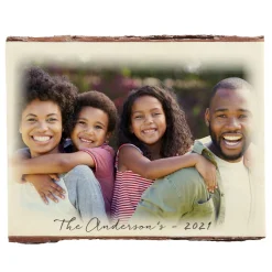All Over Photo Rustic Wood Sign