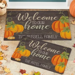 All Pumpkins Welcome Doormat