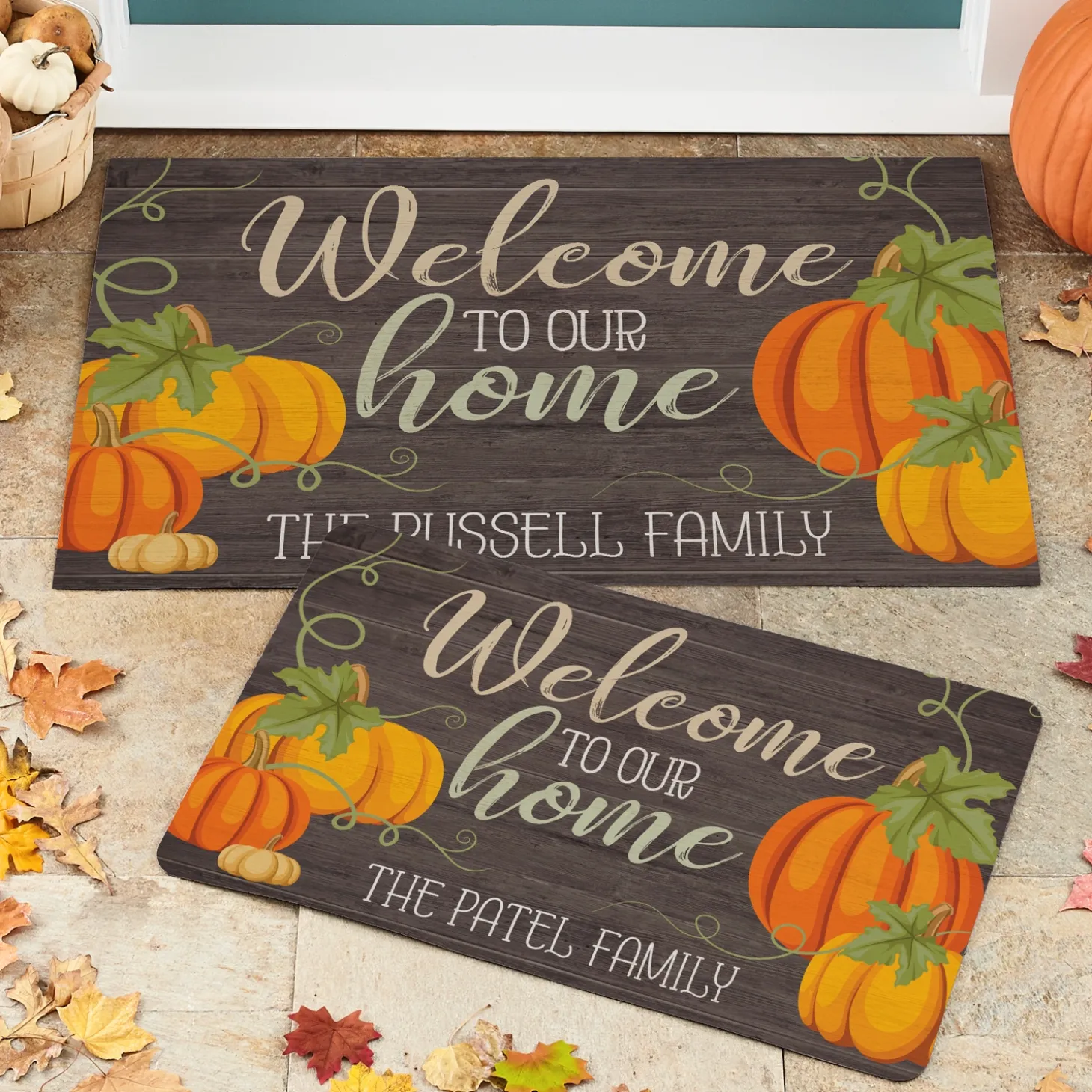 All Pumpkins Welcome Doormat