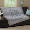 All Roads Lead to Home Plush Blanket