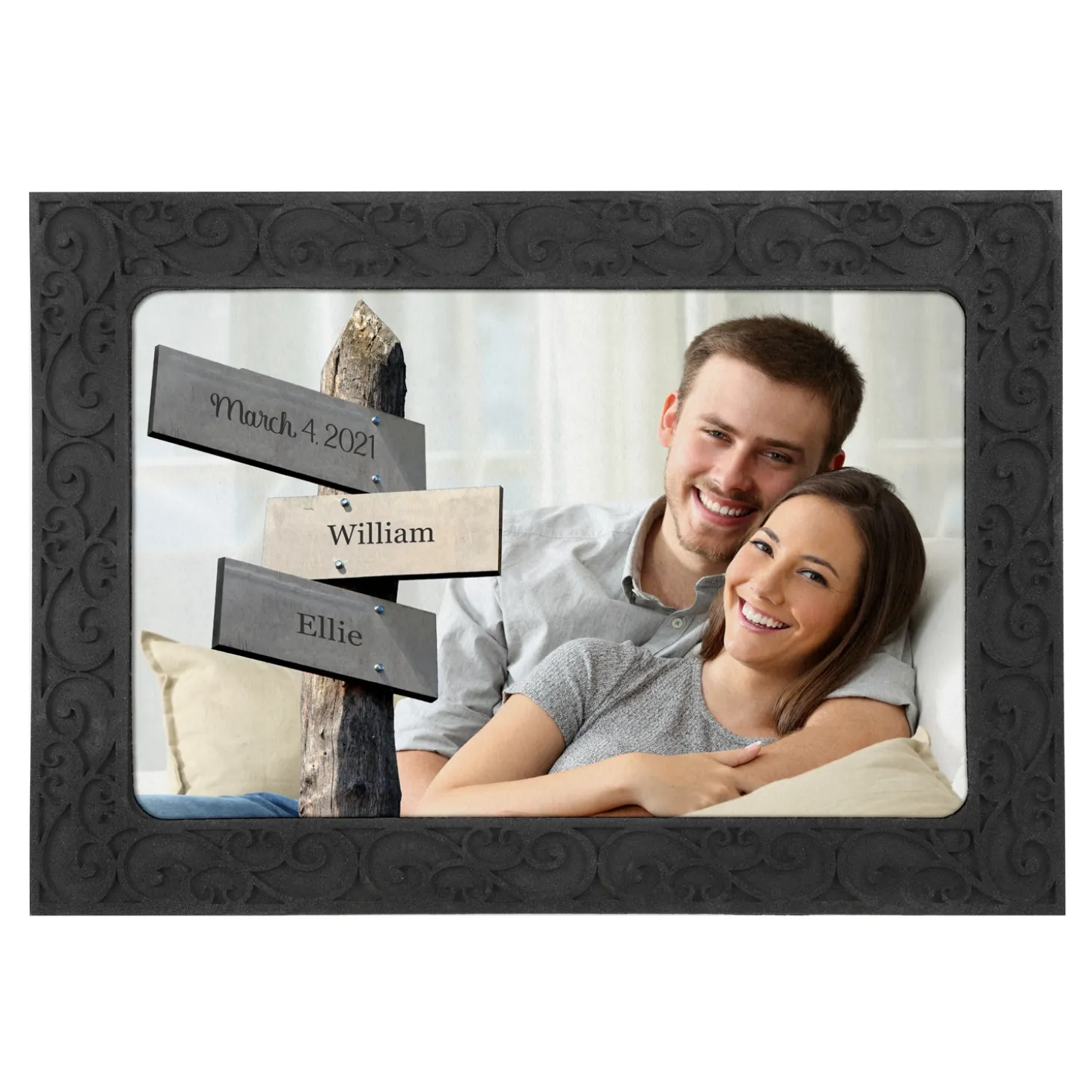 All Roads Lead to Us Photo Doormat