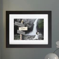 All Roads Lead to Us Photo Framed Print - 11x14