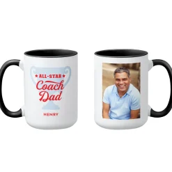 All-Star Coach Dad Photo Mug