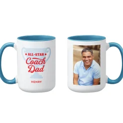 All-Star Coach Dad Photo Mug