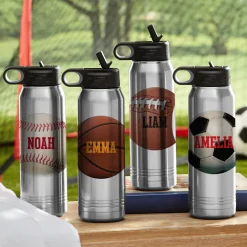 All Star Sports Stainless Steel Water Bottle
