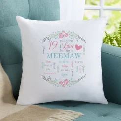 All The Ones I Love Throw Pillow