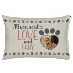 All You Need is Love Photo Pet Bed