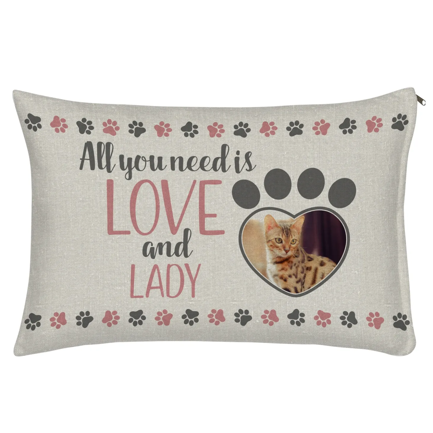 All You Need is Love Photo Pet Bed