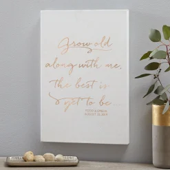 Along With Me Leather Wall Art
