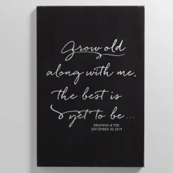 Along With Me Leather Wall Art