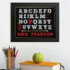 Alphabet Teacher Framed Print