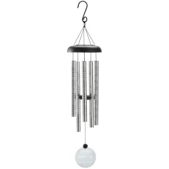 Always and Forever Sympathy Sonnet Solar Wind Chime