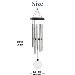 Always and Forever Sympathy Sonnet Solar Wind Chime