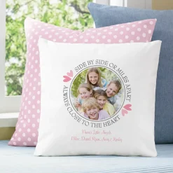 Always Close To Me Photo Throw Pillow